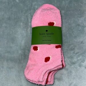 kate spade Pink and Red Low Cut Cozies